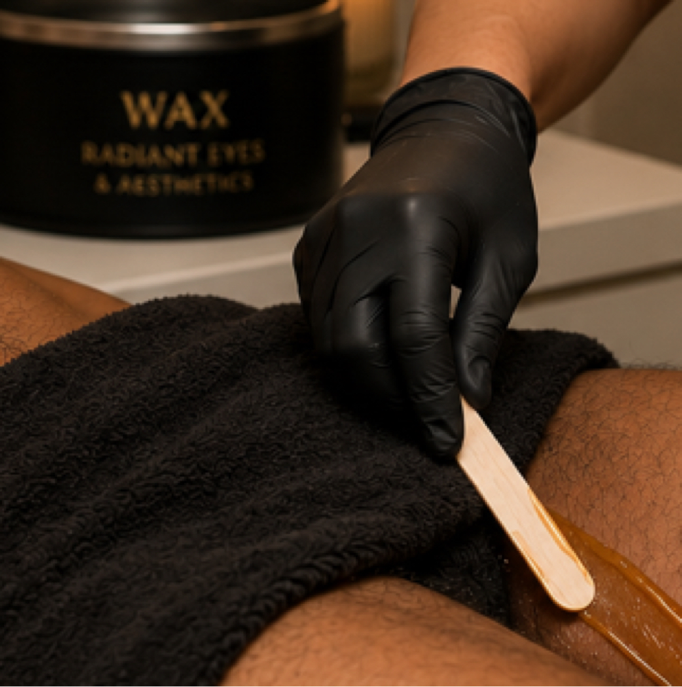 Combo: Brazilian+Underarm+Stomach Wax+Upper Lip at Radiant Eyes & Aesthetics in Petal, MS