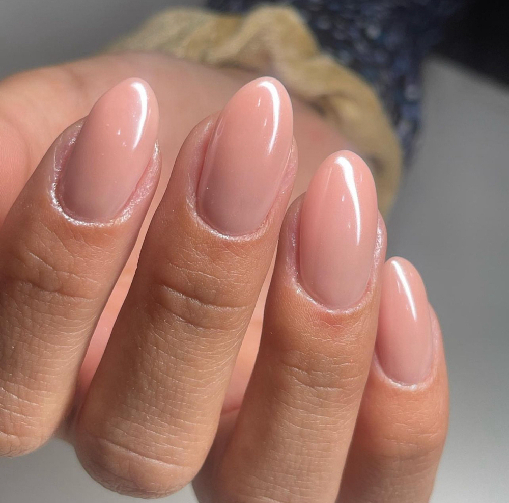 Long Structured Gel mani