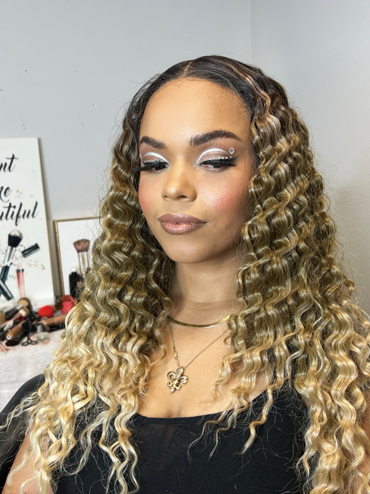 Cut Crease, Jewels And Gems