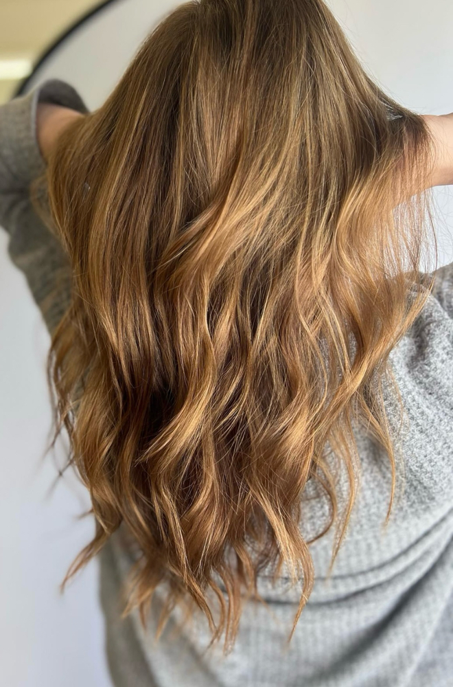 All Over Color at Celsey Haight Hair in Prosper, TX