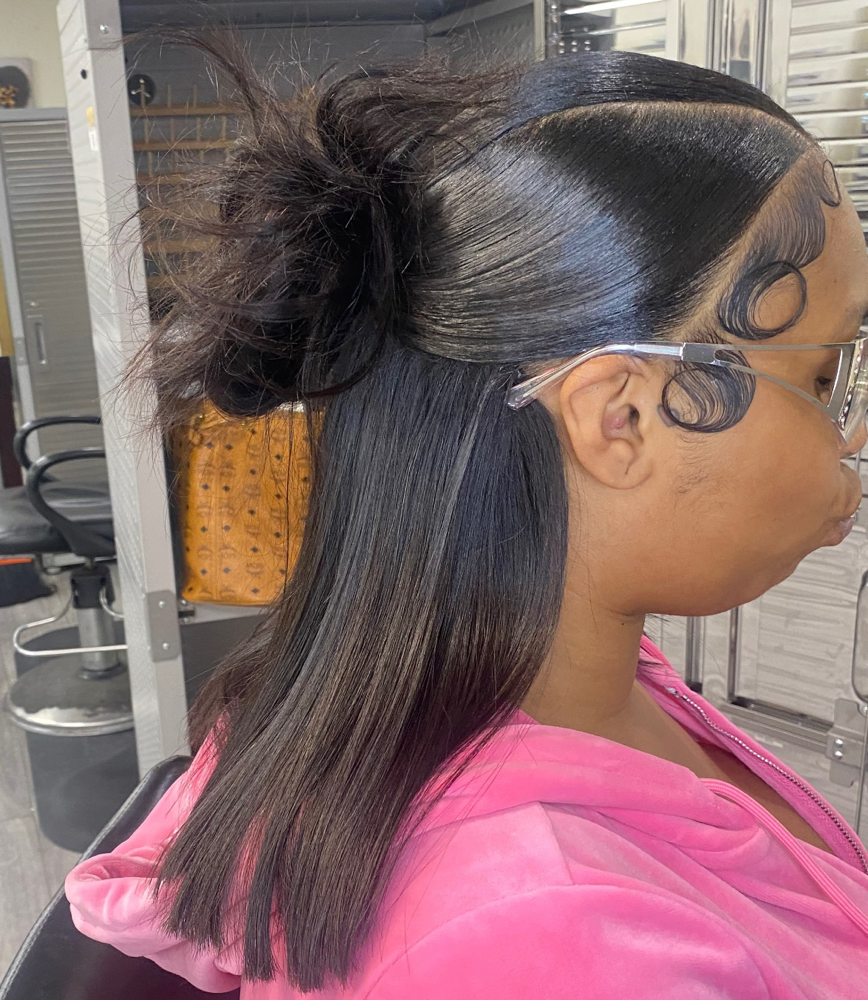 3PART Half Up Down QW