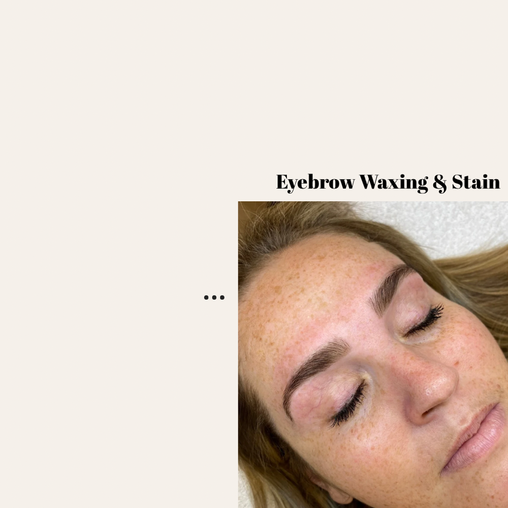 Eyebrow Wax & Tint Combo