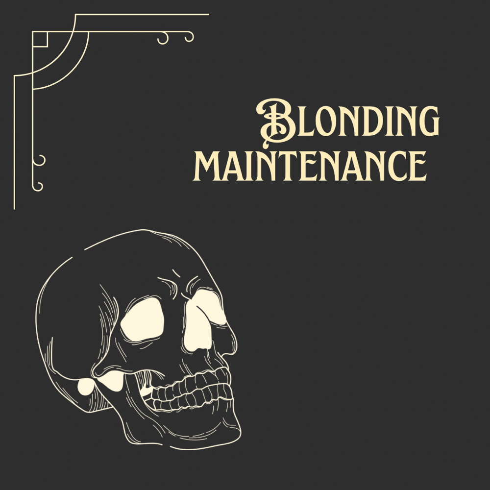 Blonding Maintenance