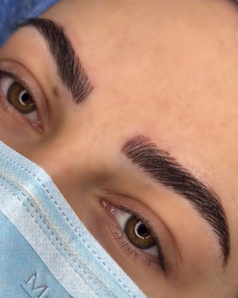 Eyebrow shape, and wax