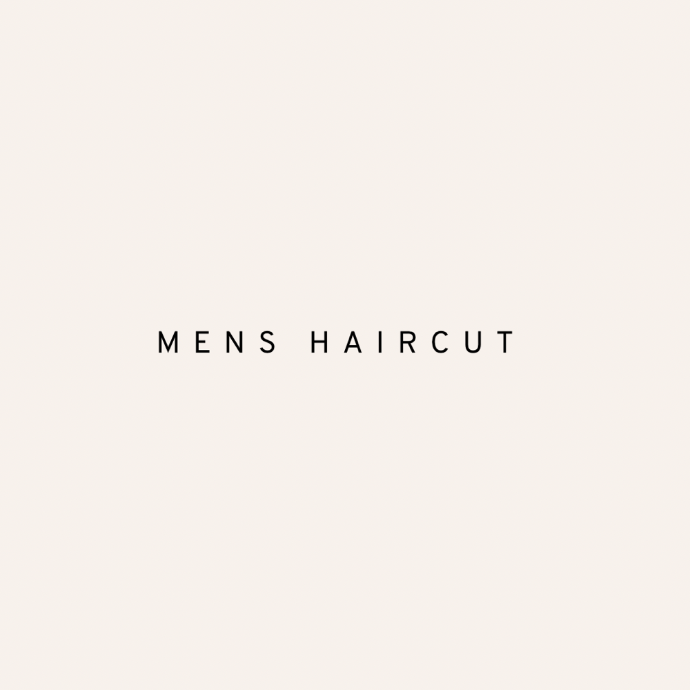 Mens Cut