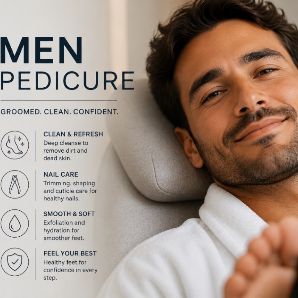 Men Coffee Spa Pedicure at Serenity Nail Spa in Sioux Falls, SD
