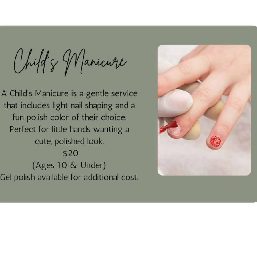Child's Manicure (10 & Under)