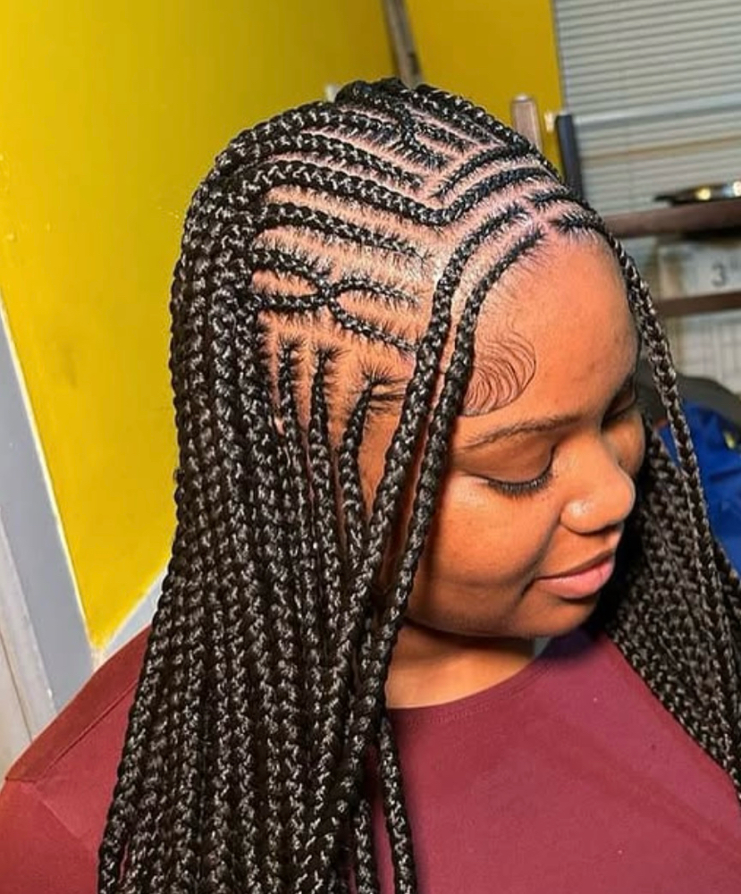 Fulani Braids at Lavishlooksbymya in New York, NY