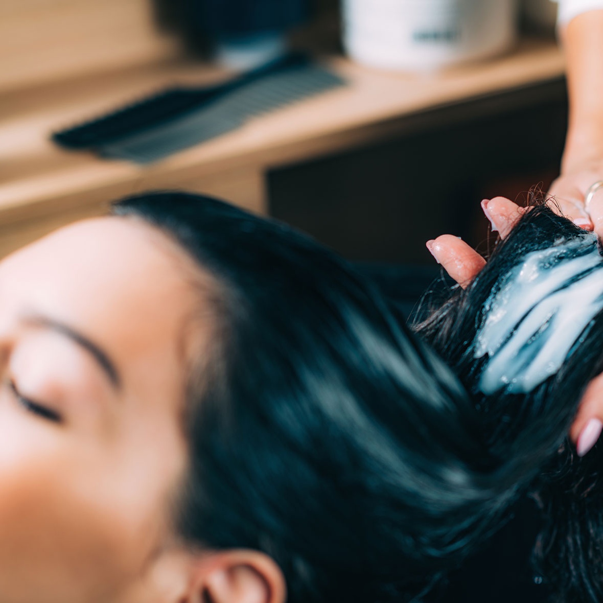 Conditioning treatment + Blowout at KB|GLAMZ&CUTZ| Salon in Centralia, MO