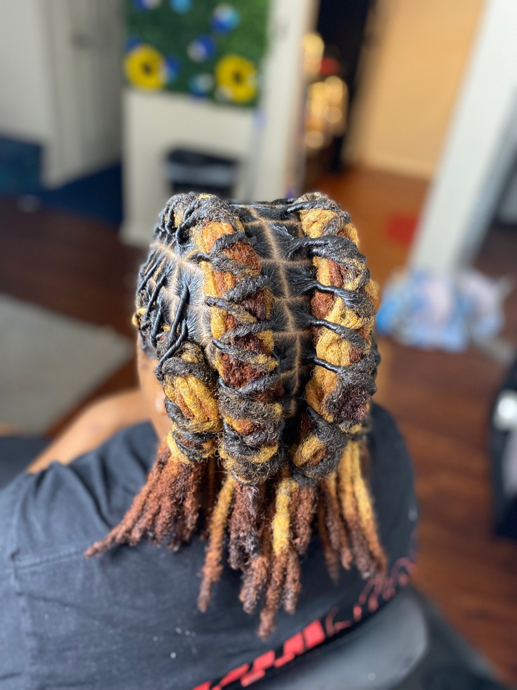 Medium Length Full Service at Loc’d Em Up By Kaee in Mobile, AL
