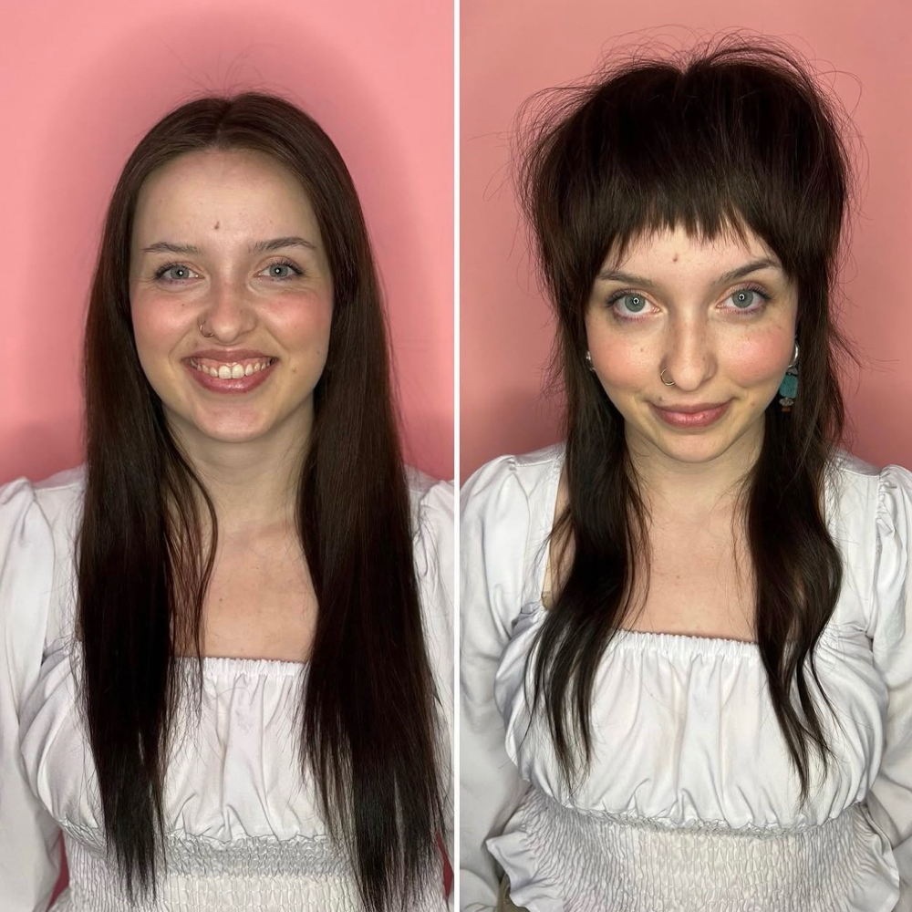 New Client Haircut at Desert Dani Hair in Yucca Valley, CA