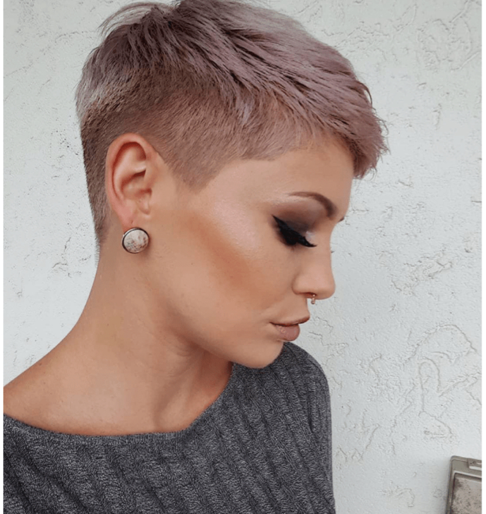 Womans Clipper cut