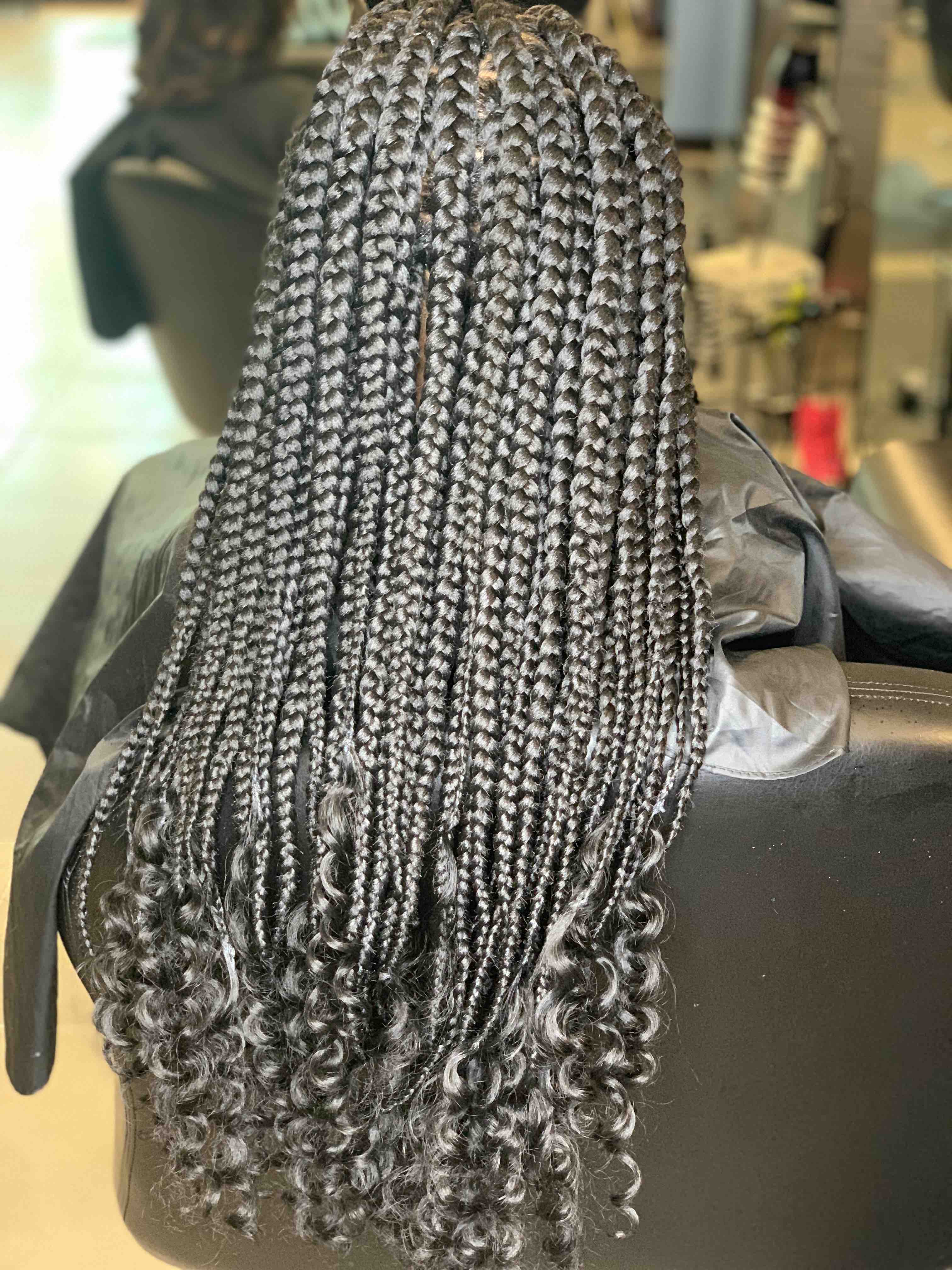 Large Box Braids (Waist Length)