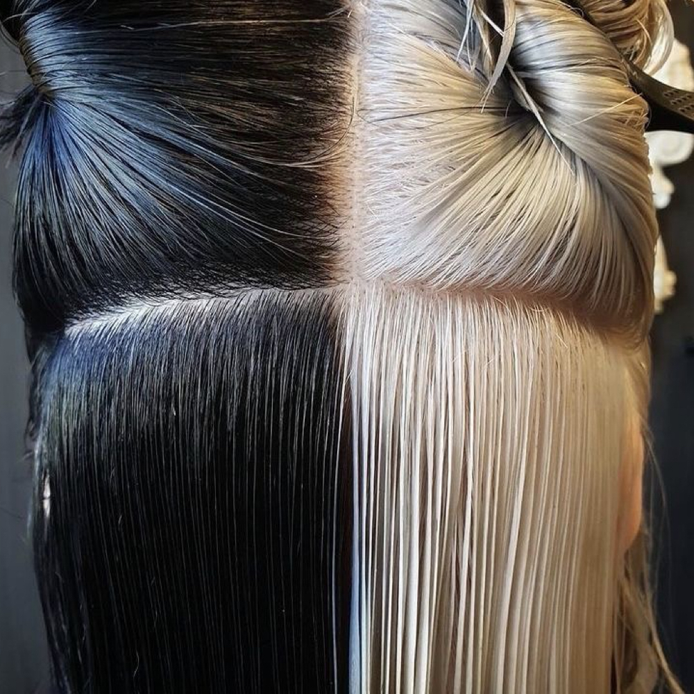 Color Blocking at Hexed Hair in Kingsport, TN