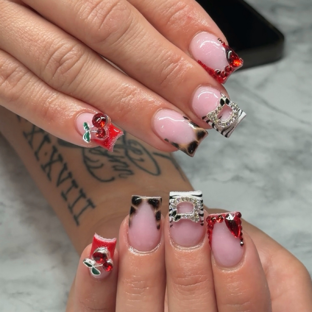 extra af - full set at Lovely Nails in New Carlisle, OH