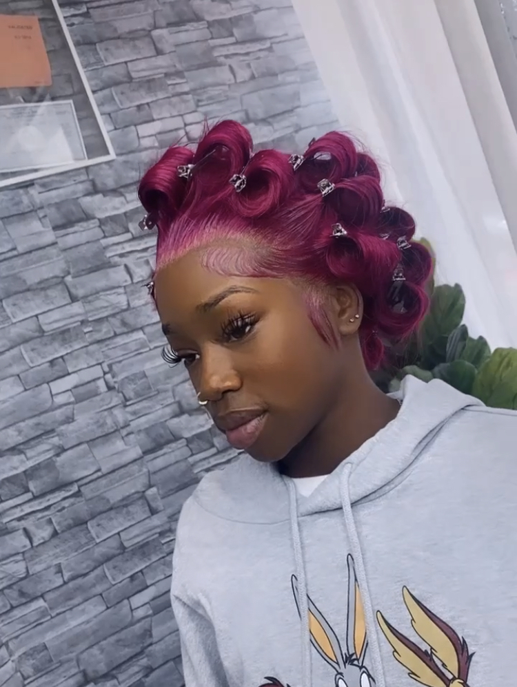 PINNED CURLS