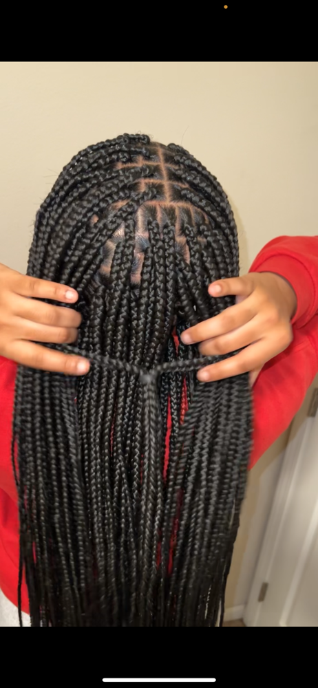 Small box braids butt length