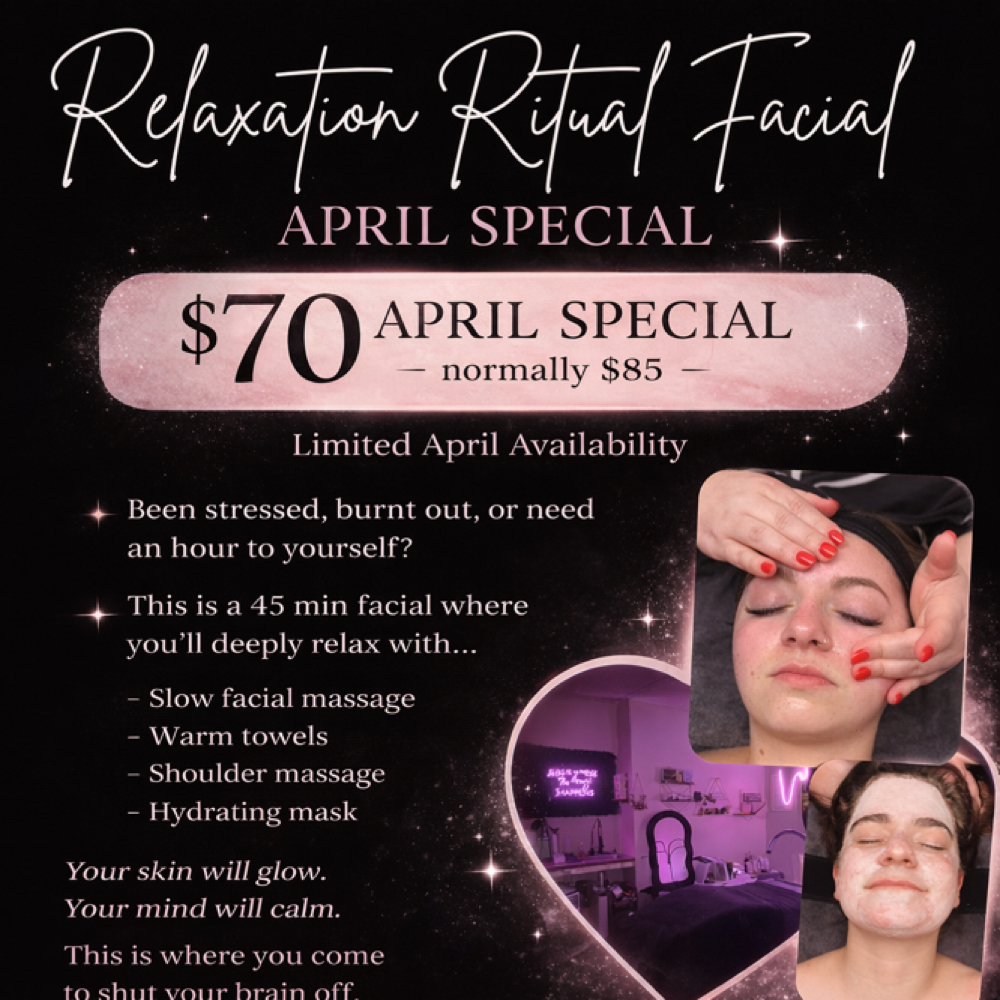 April’s Relaxation Ritual Facial at Sam Elam Esthetics in Meridian, ID