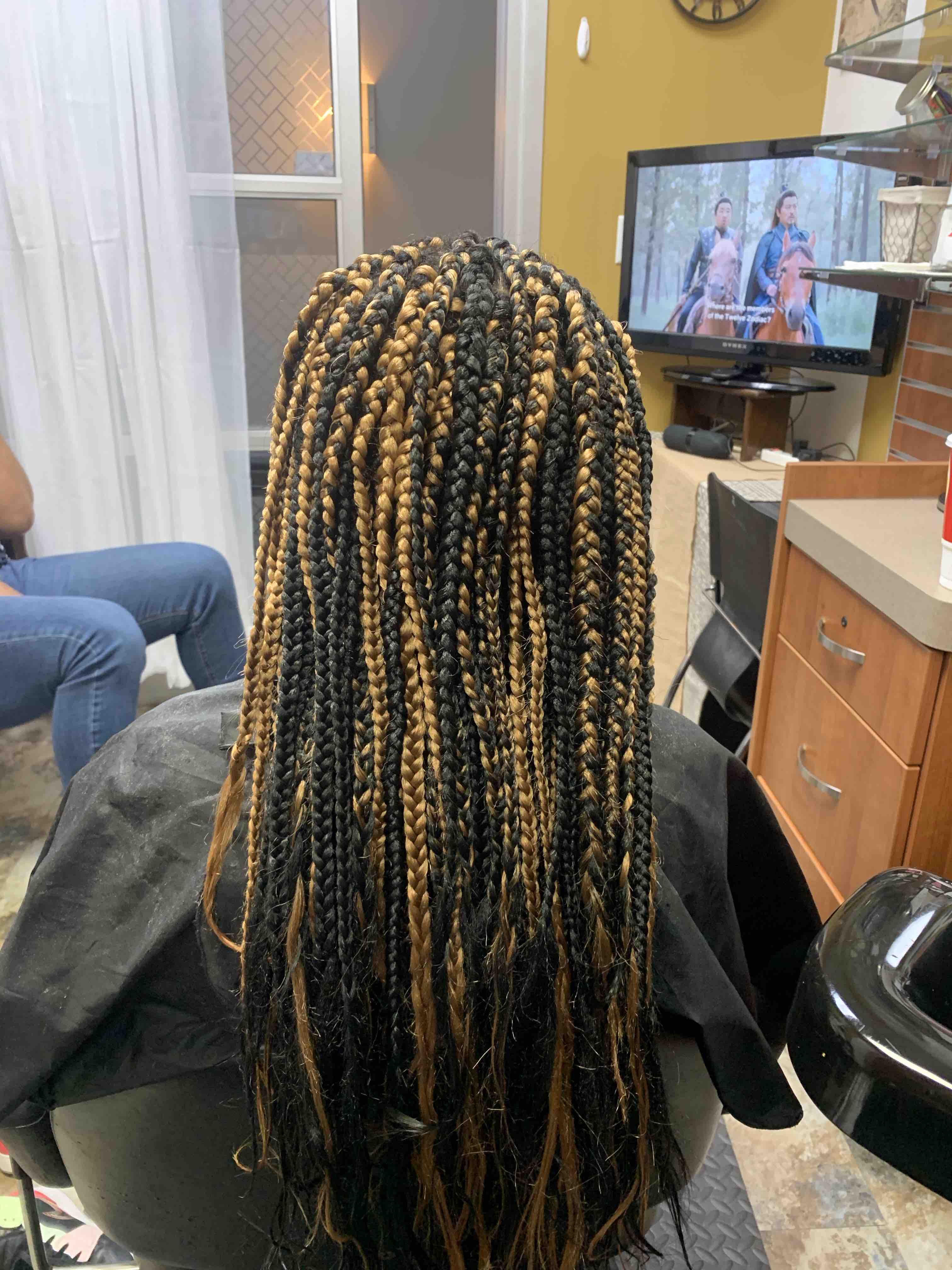 Box Braids Long-hair Included