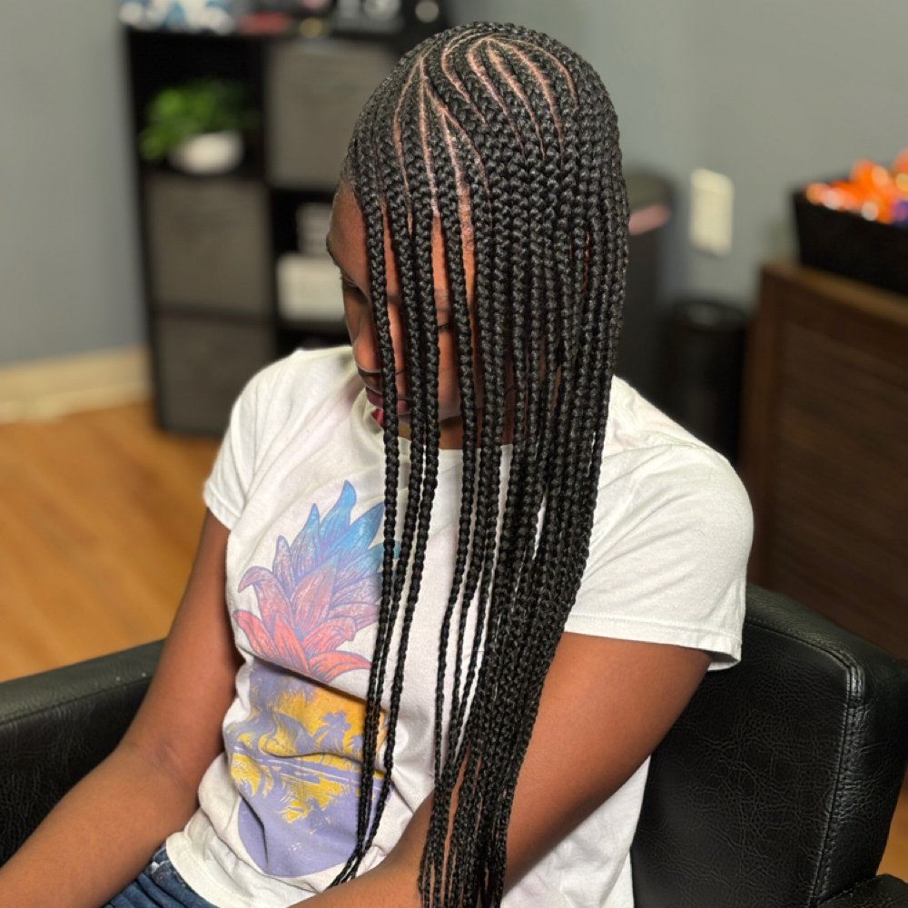 Medium Lemonade Braids at JCTouch Salon in Parkville, MD