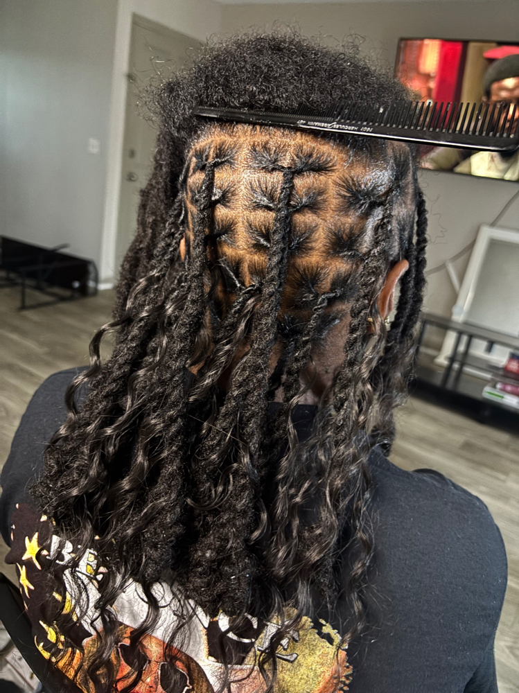 Natural Loc Bob at Z.TheHairScientist in Jacksonville, FL