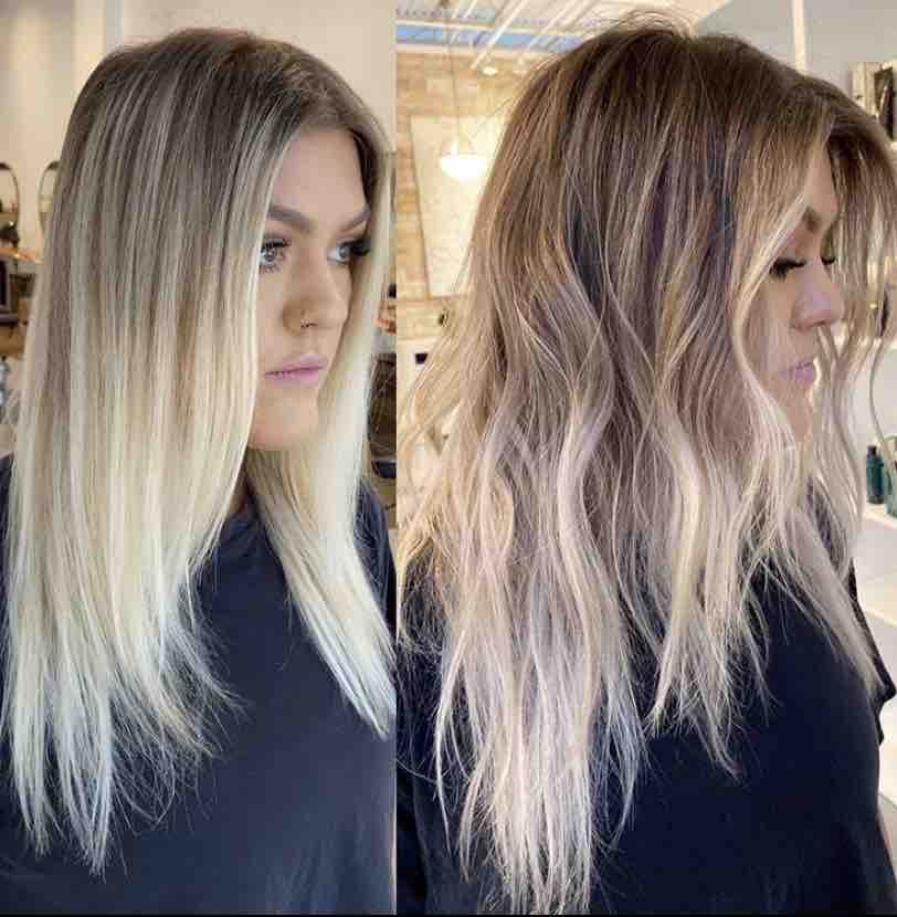 Reverse Balayage|Color Melt