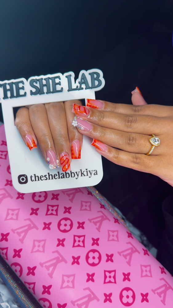 Freestyle & Acrylic Toe Combo