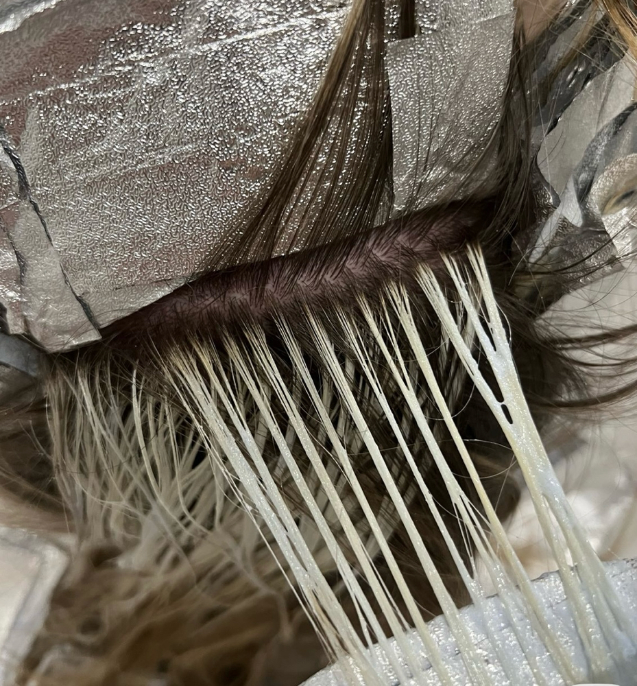 Partial Foil at Salon Eden in Demotte, IN