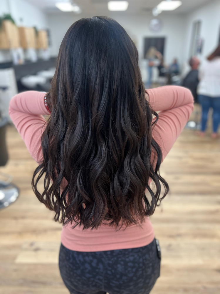 Single Color No Blowdry Or Haircut