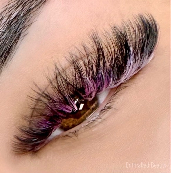 Colored Lashes