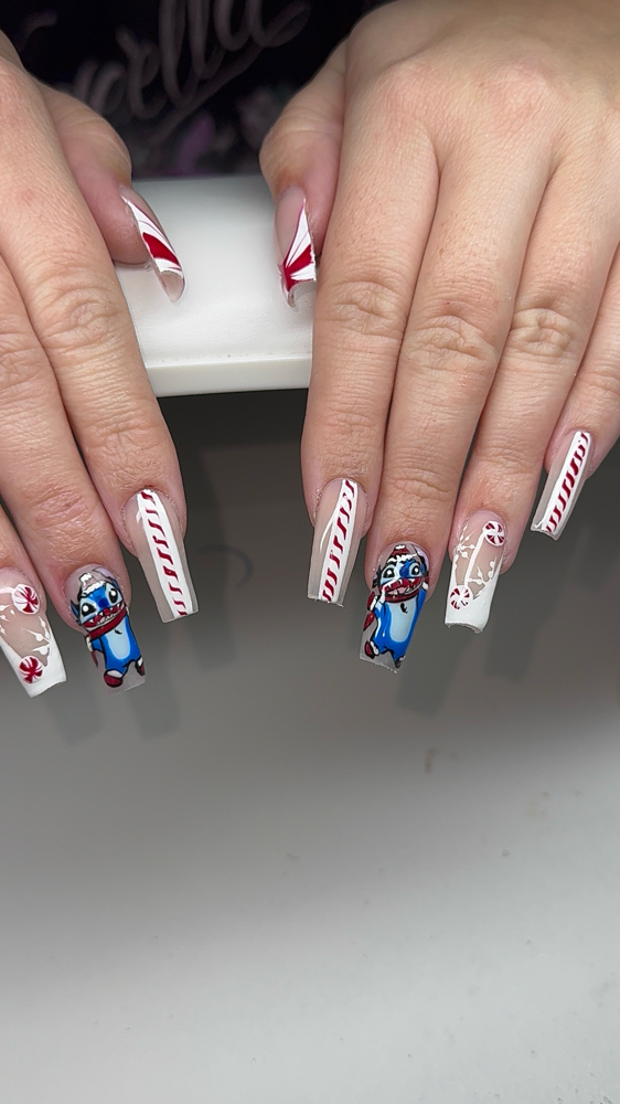 Cartoon Nail Art