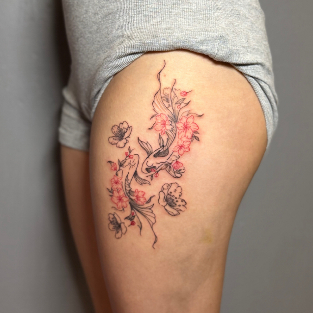 Large Custom Tattoo (HALF DAY) at M Ink Beauty Lounge in Green Bay, WI