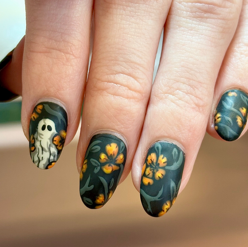 Unhinged at Down The Rabbit Hole Nail Salon in Fredericksburg, VA