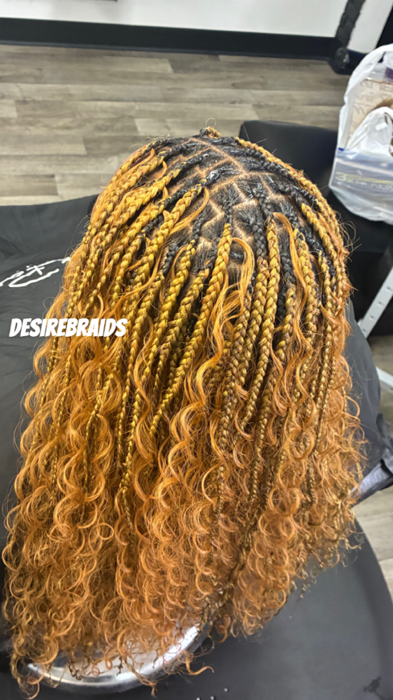 18” Small Boho Knotless