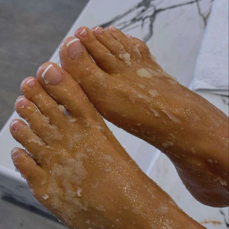 Sugar Scrub Pedicure at Saturia Nails in Cumming, GA