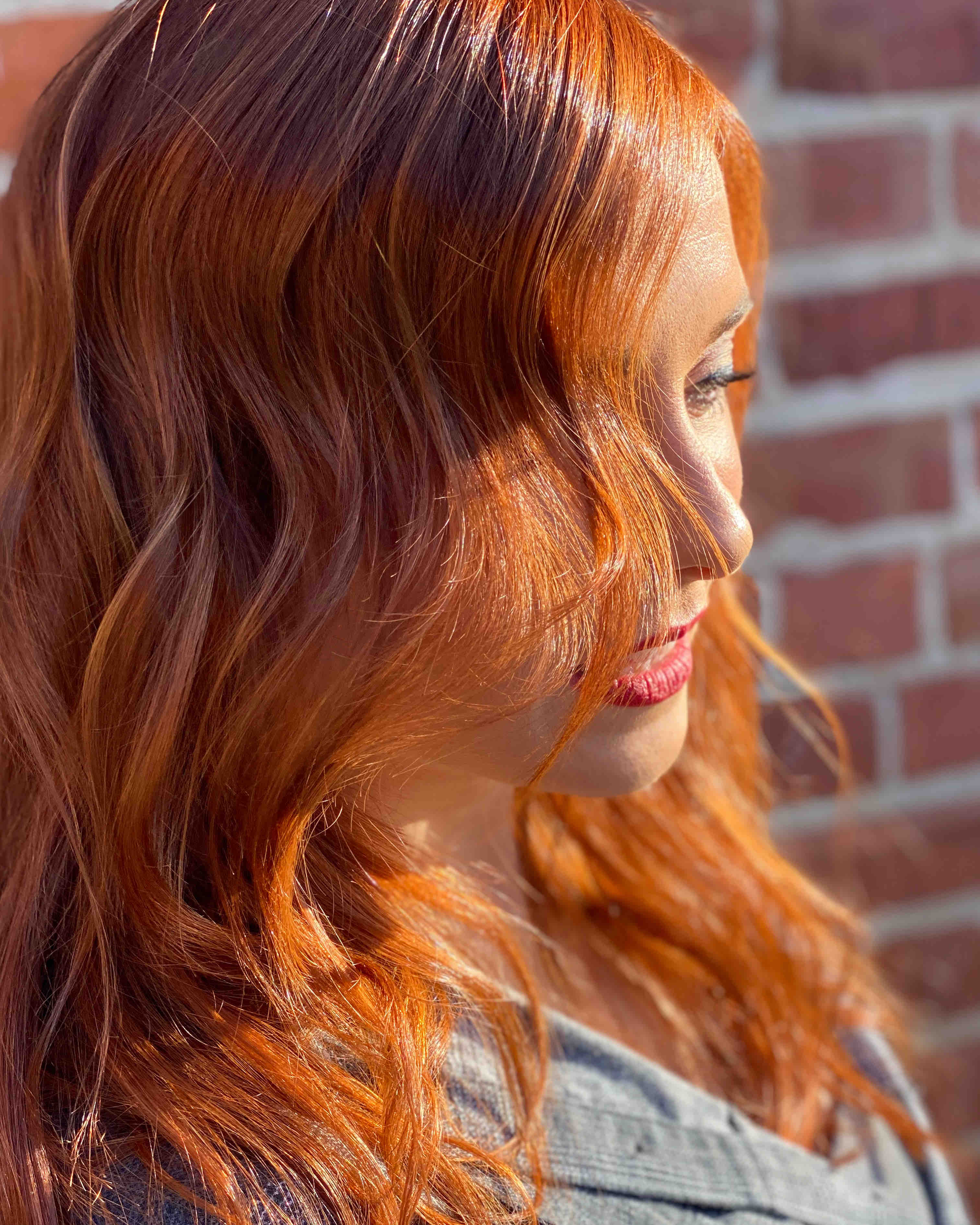 Color Touch Up and Haircut