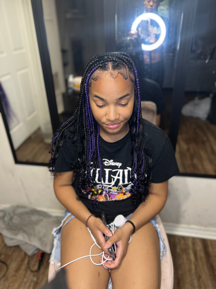 Large Knotless at Braided Perfection in Fayetteville, AR