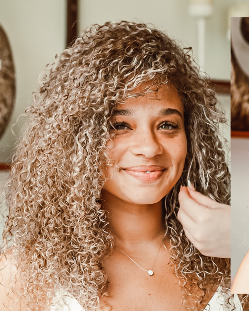 curly XL cut