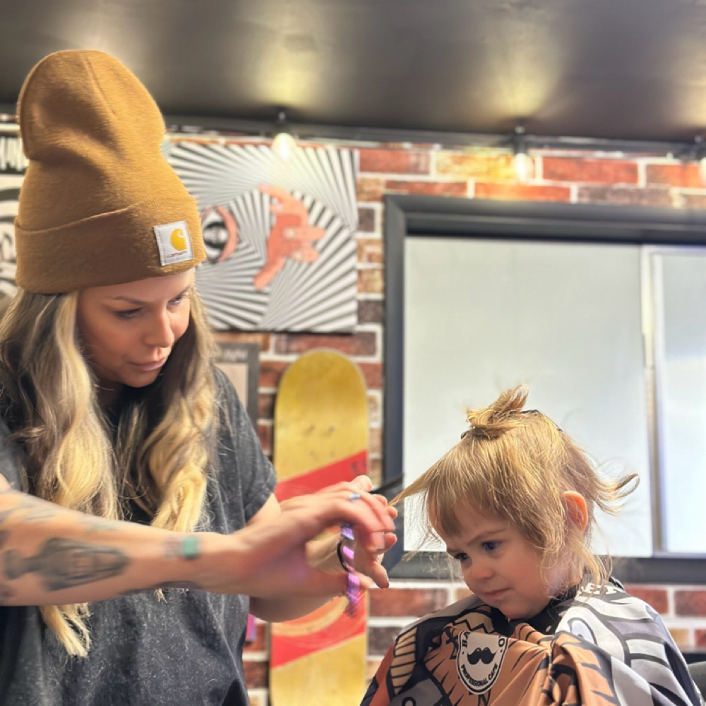 Kids Long Cut at Barberelas in Mount Shasta, CA