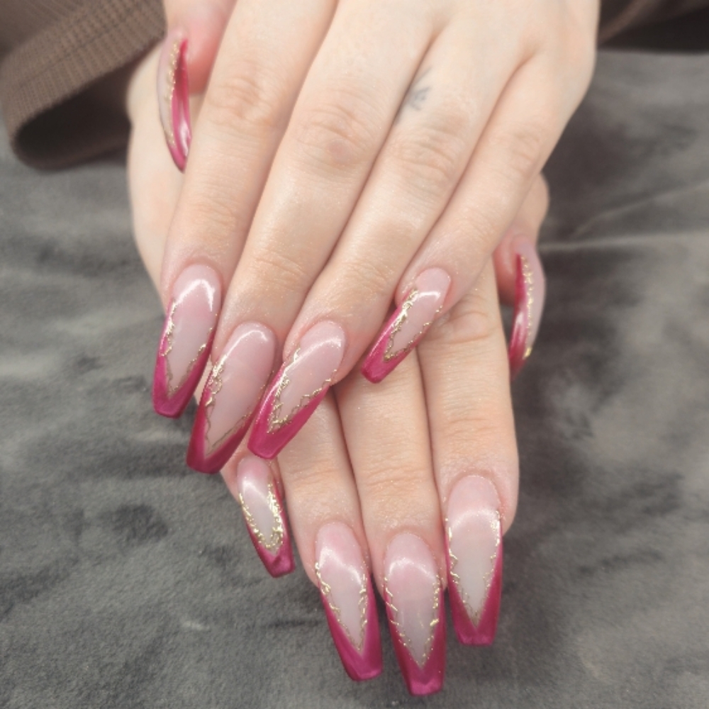 Acrylic Enhancements at NailedXDangerous in Howell, MI