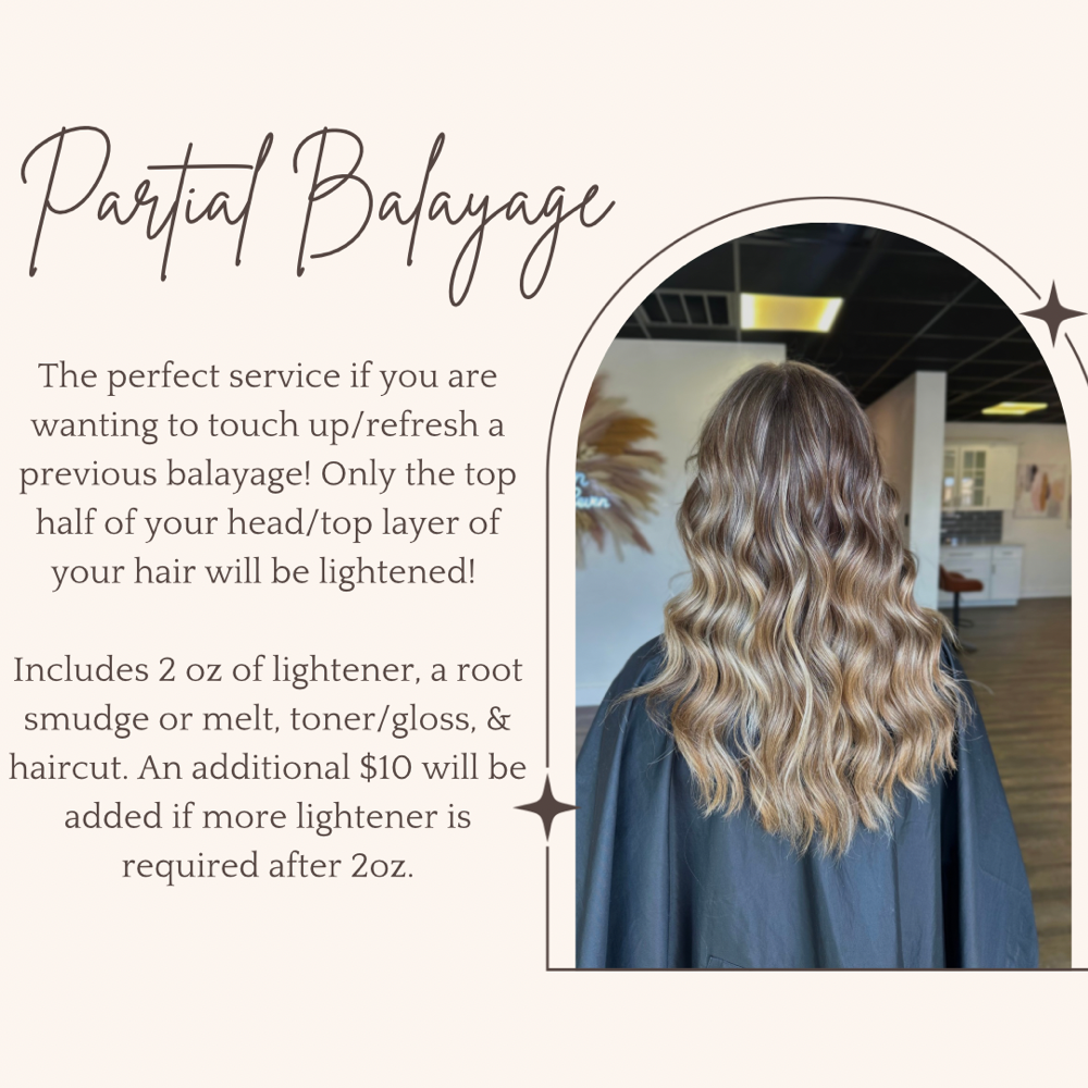 partial balayage
