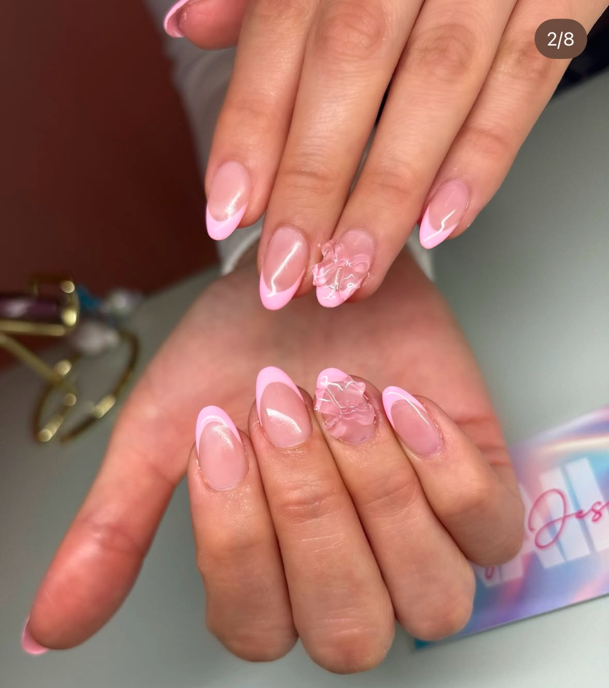 Gel X Extensions+Minimal Design ✨