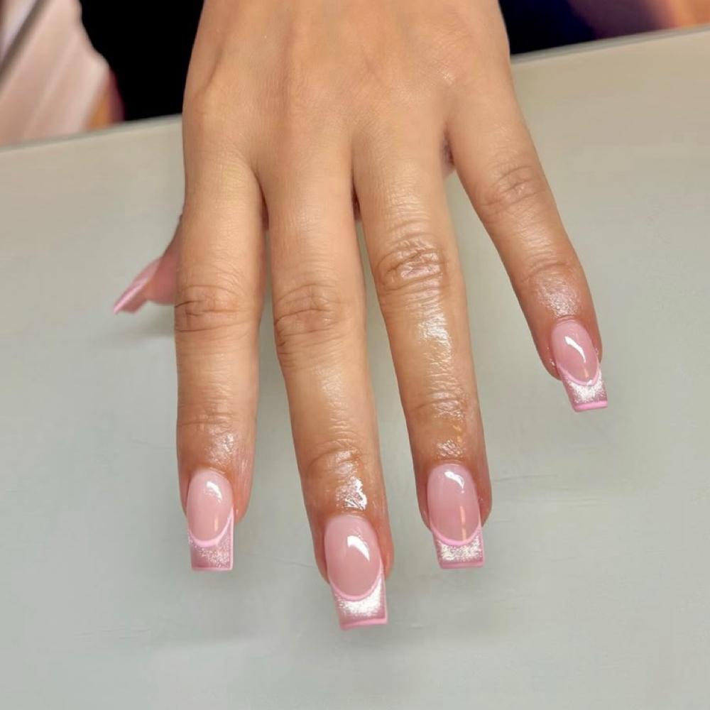 Gel X Extensions+Minimal Design ✨