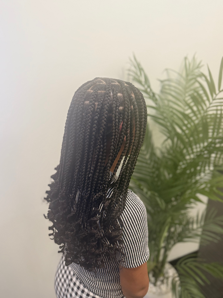 Kids Box Braid Touch Up