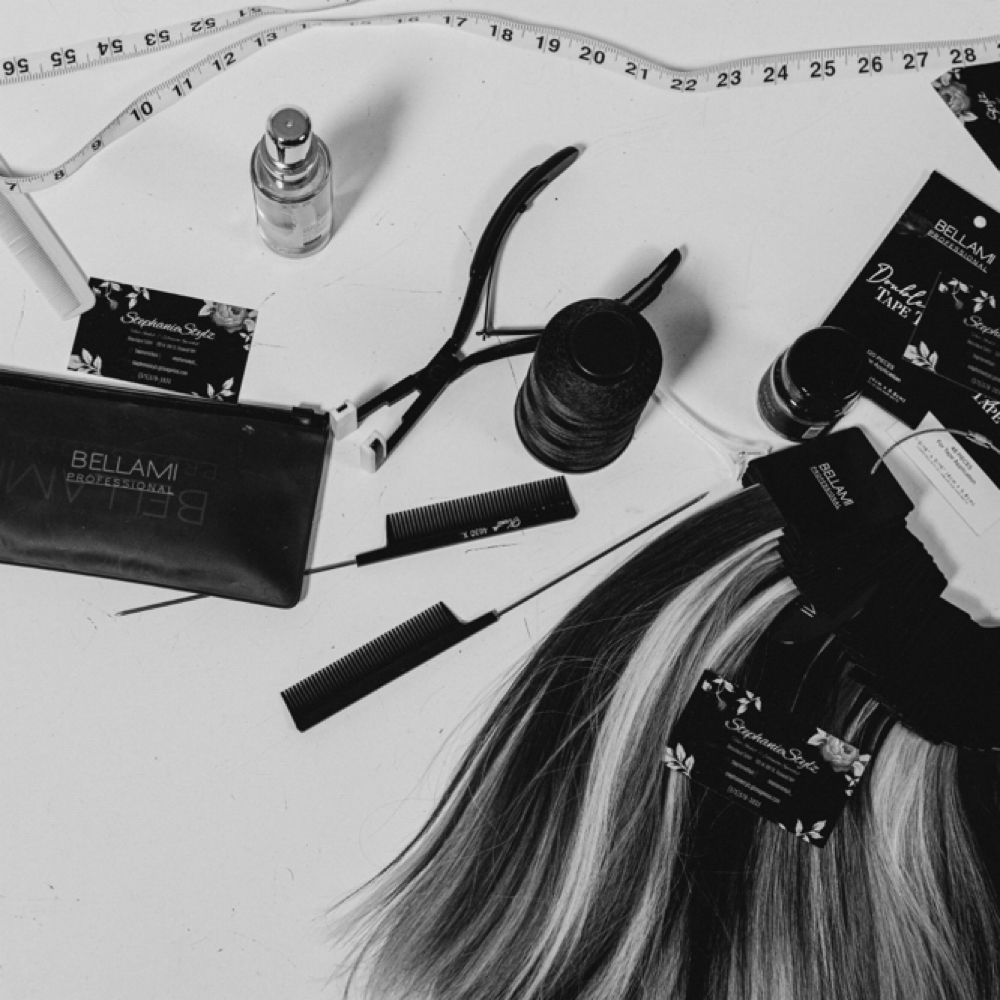 Extension Tape Removal & Install at stephaniestylz in Roswell, NM