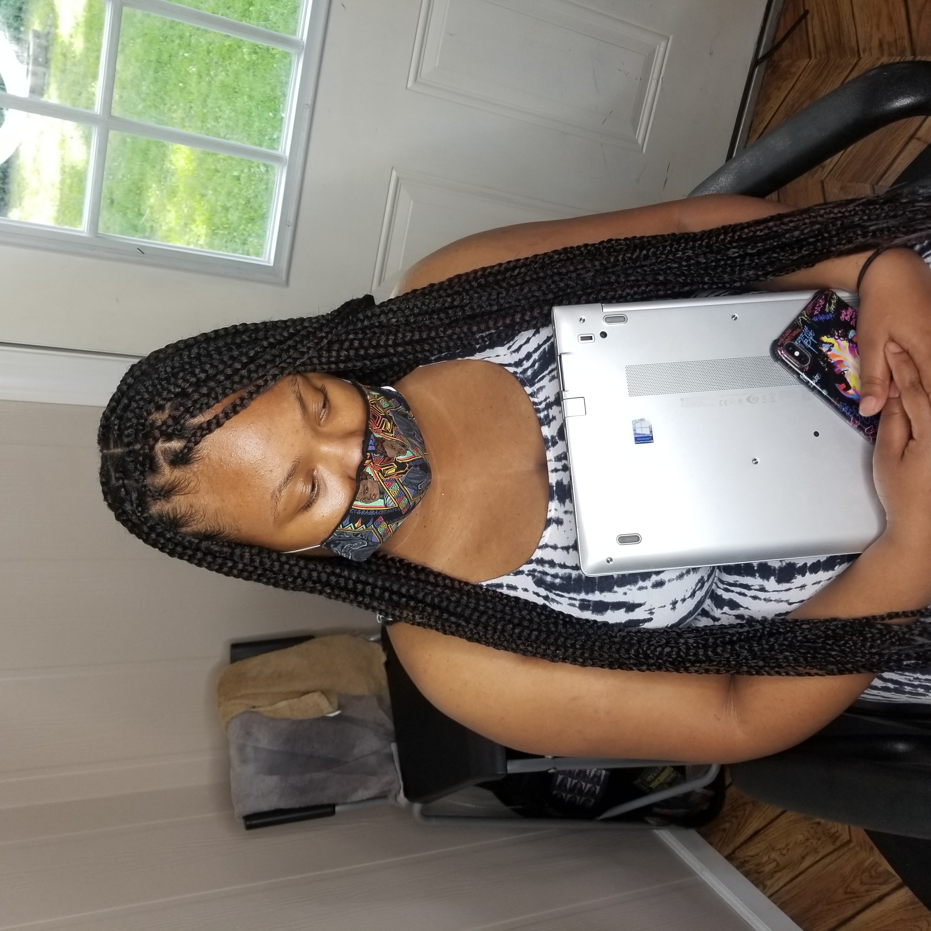 Knotless Box Butt Length Small