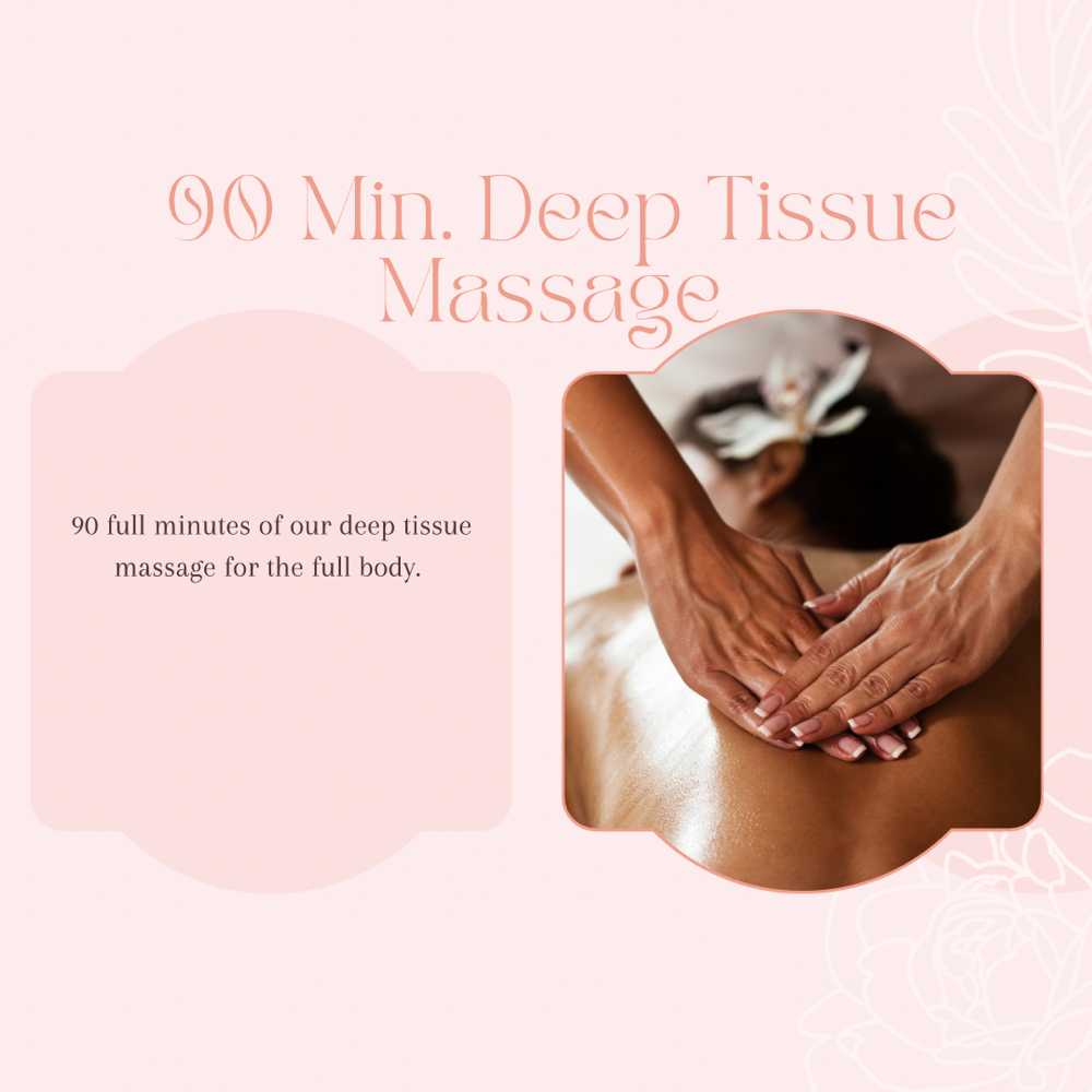 90 Minute Deep Tissue Massage