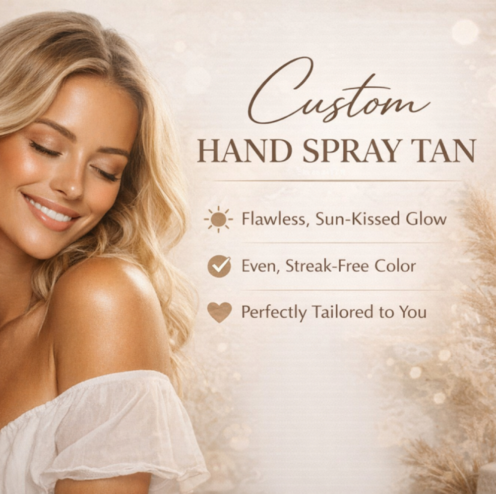 Spray Tan (Double Dip) at Lexy at Blooming Beauty Studio in Mooresville, NC