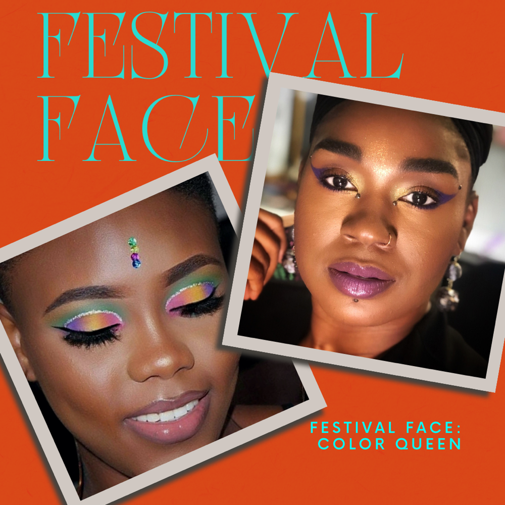 Festival Face: Color Queen