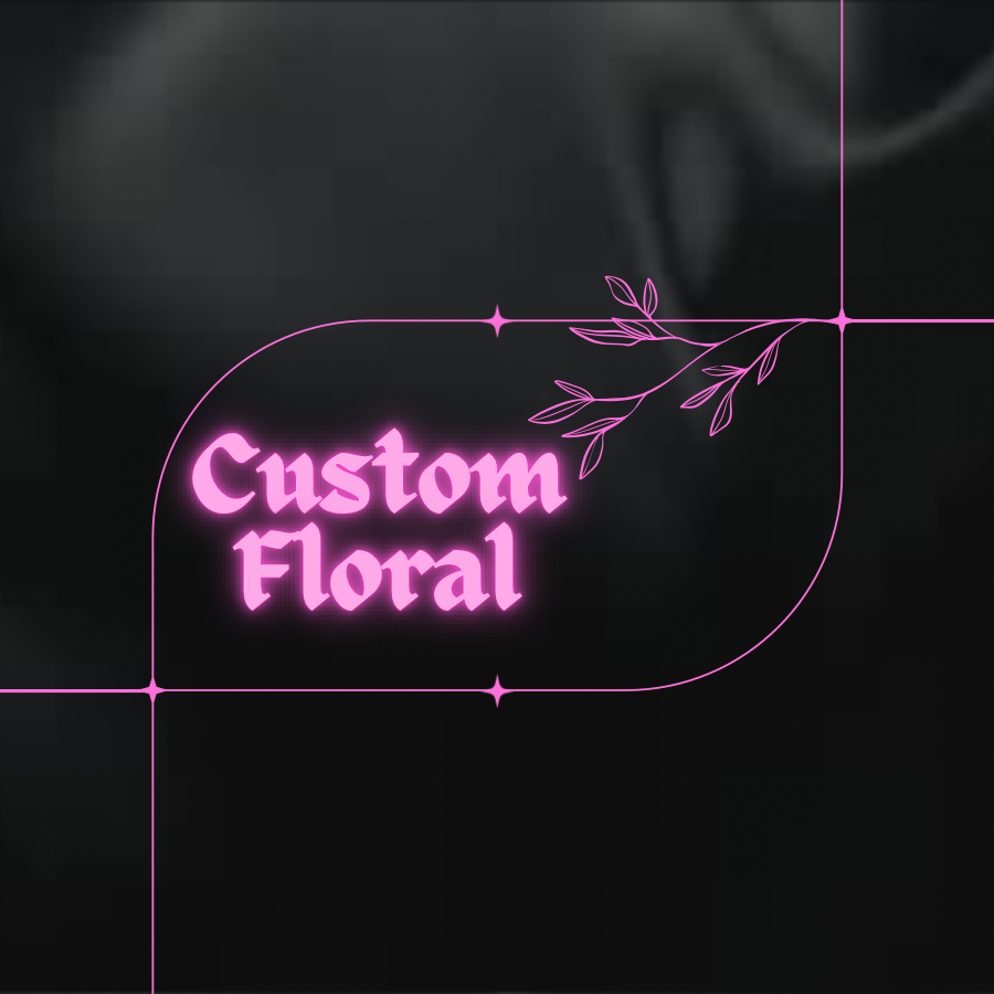 Custom Floral Tattoo